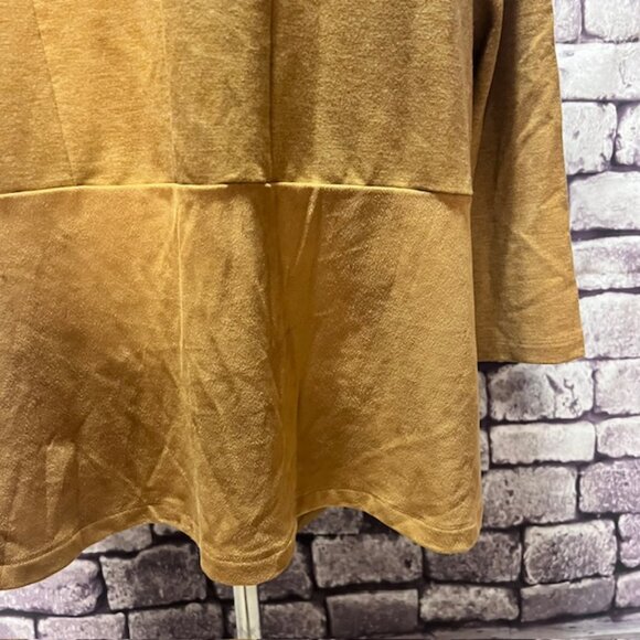 Logo Lounge Camel Colored Long Sleeve Jacket Size 1X - Picture 7 of 9